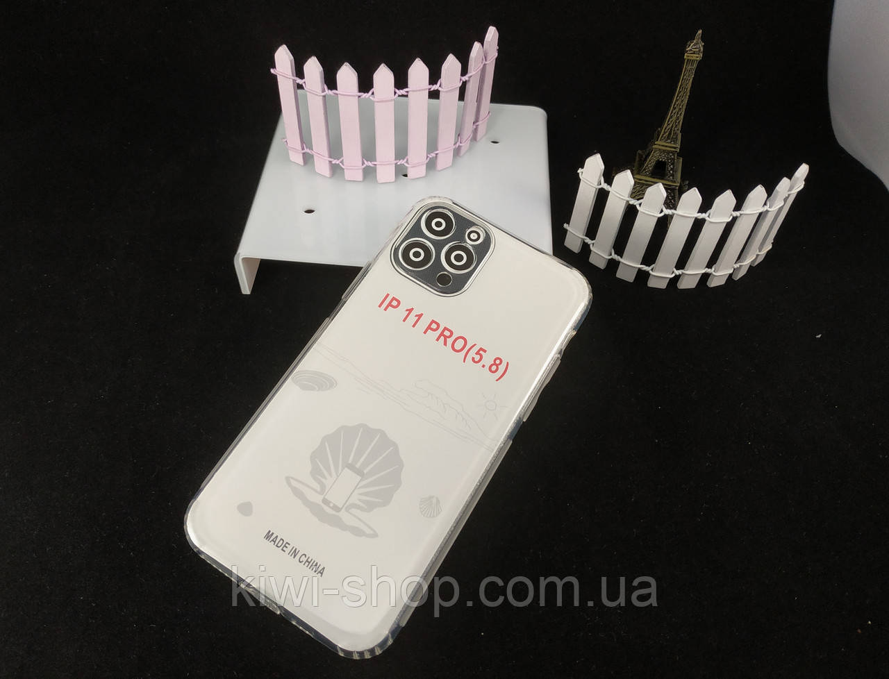 Чохол KST для Iphone 11 Pro (5,8) силіконовий щільний із заглушками, фото 1