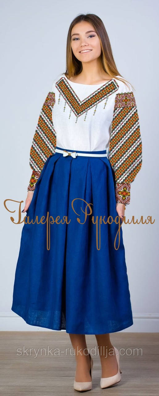 СЖ-ГР-139 Заготовка для вишивки "Сорочка жіноча" Галерея рукоділля