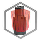 Графітовий кристалізатор (філь'єра) CEIA dia 100, фото 2