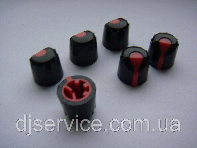 Ручка потенціометра 13x13mm (чорний колір) для JBL EON206P , PRX715, EON 610
