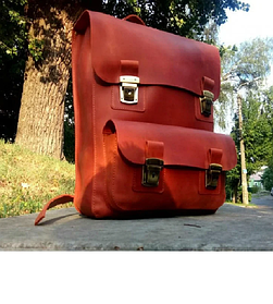 Міські рюкзаки з натуральної шкіри