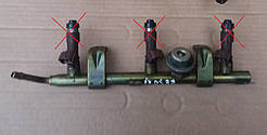 Паливна рампа рейка права Subaru EZ30 Legacy Outback B13 Tribeca 3.0 17533AA440 17533AA441