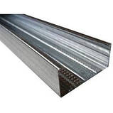 Профіль Кнауф оцинкований для гіпсокартону CW 75/50/3 м.п. товщина металу 0,6 мм, фото 2