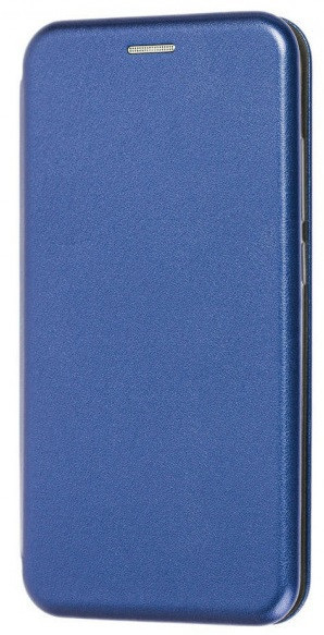 Чохол (книжка) преміум для Xiaomi Redmi Note 8T (синя)