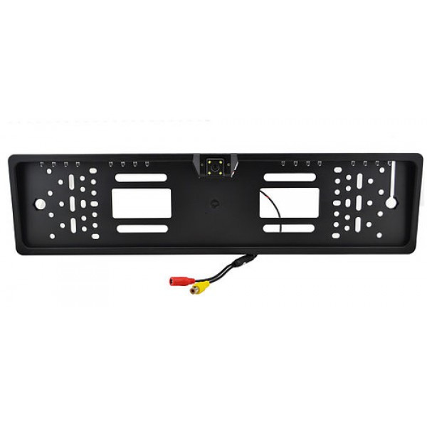 Авторамка з камерою заднього виду 4Led + 16 (світлодіодів) Black