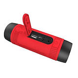 Велосипедна bluetooth колонка Zealot S1 з кріпленням на кермо, червона, фото 4