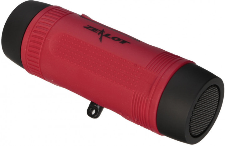 Велосипедна bluetooth колонка Zealot S1 з кріпленням на кермо, червона, фото 1