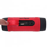 Велосипедна bluetooth колонка Zealot S1 з кріпленням на кермо, червона, фото 5