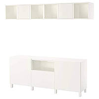 Комбинация шкафов BESTA/EKET 210x40x220 см IKEA 792.211.88