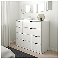 Комод NORDLI на 8 ящиков IKEA 792.395.03