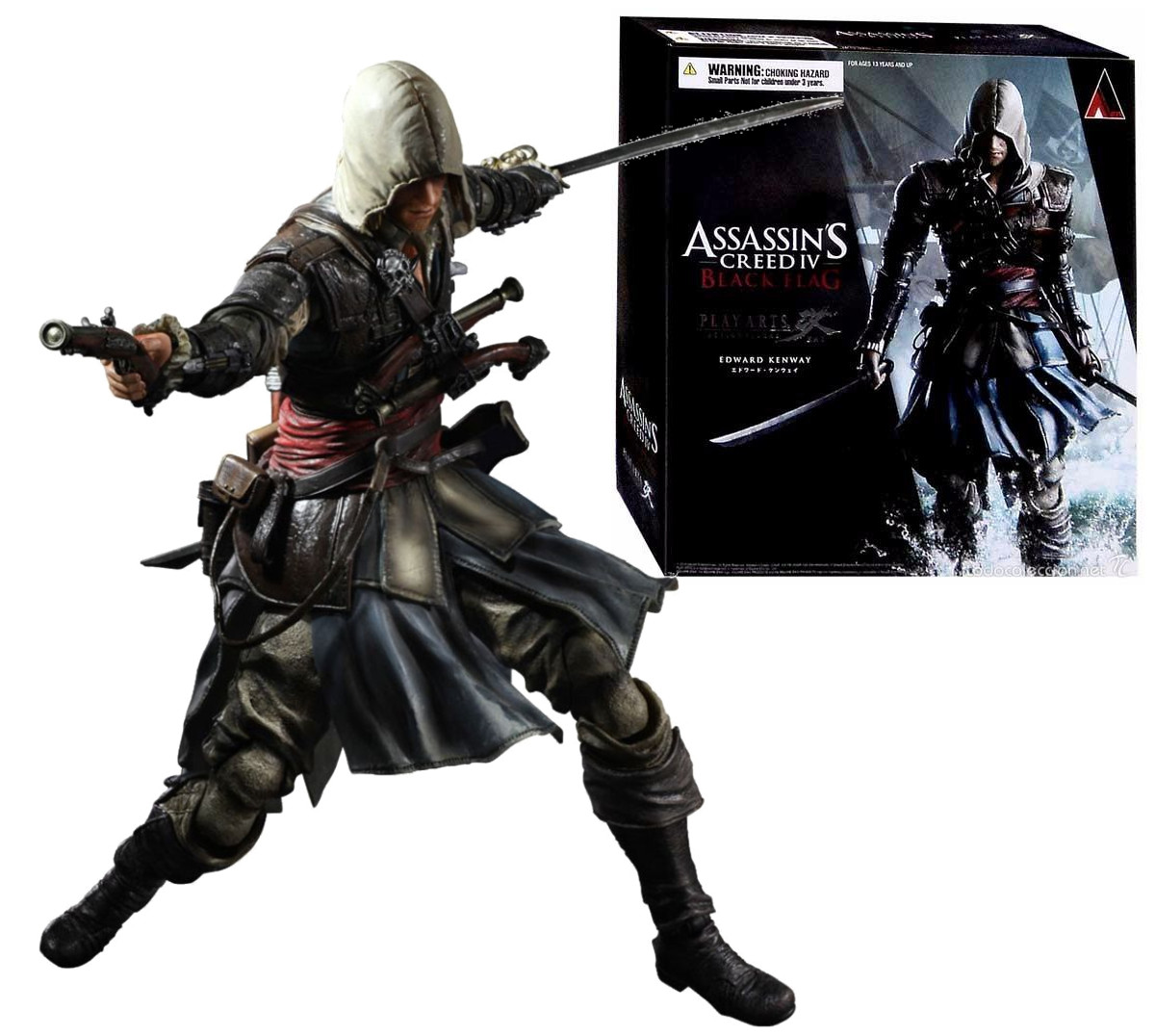 Колекційна фігурка Kai Едвард Кенуей Assassin's Creed IV Black Flag Edward Kenway 27см АС З 60.223