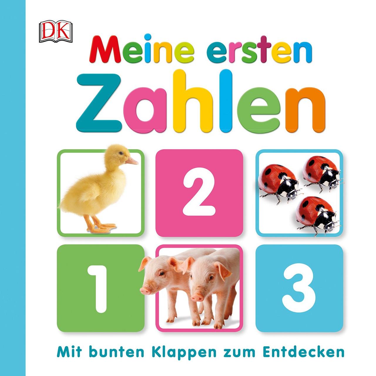 Книга Mein erstes: Zahlen  Mit bunten Klappen zum Entdecken (9783831027729) Dorling Kindersley