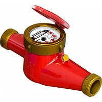 Счетчик для горячей воды многоструйный крыльчатый Gross MTK(W)-UA 40 R80