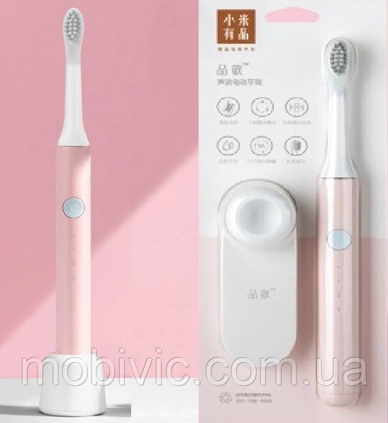 XIAOMI Pinjing EX3 — Електрична звукова зубна щітка (pink) — ОРИГИНАЛ!