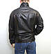 Чоловіча куртка Elegance з натуральної шкіри модель JEANS розмір XXL, фото 4