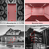 DEKO ручний лазерний далекомір, цифрова рулетка 40 метрів, фото 5