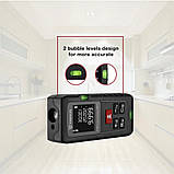 DEKO ручний лазерний далекомір, цифрова рулетка 40 метрів, фото 2