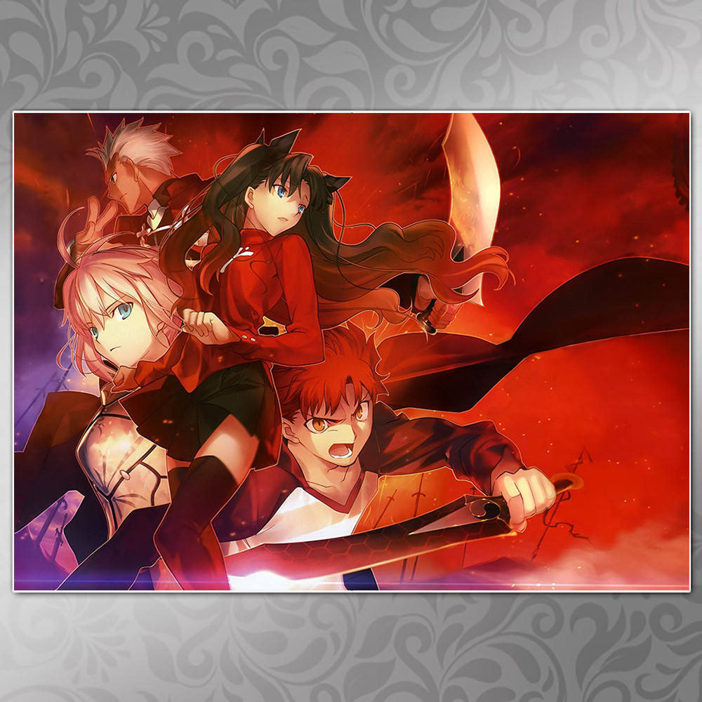 Плакат А3 Аніме Fate Stay Night 005