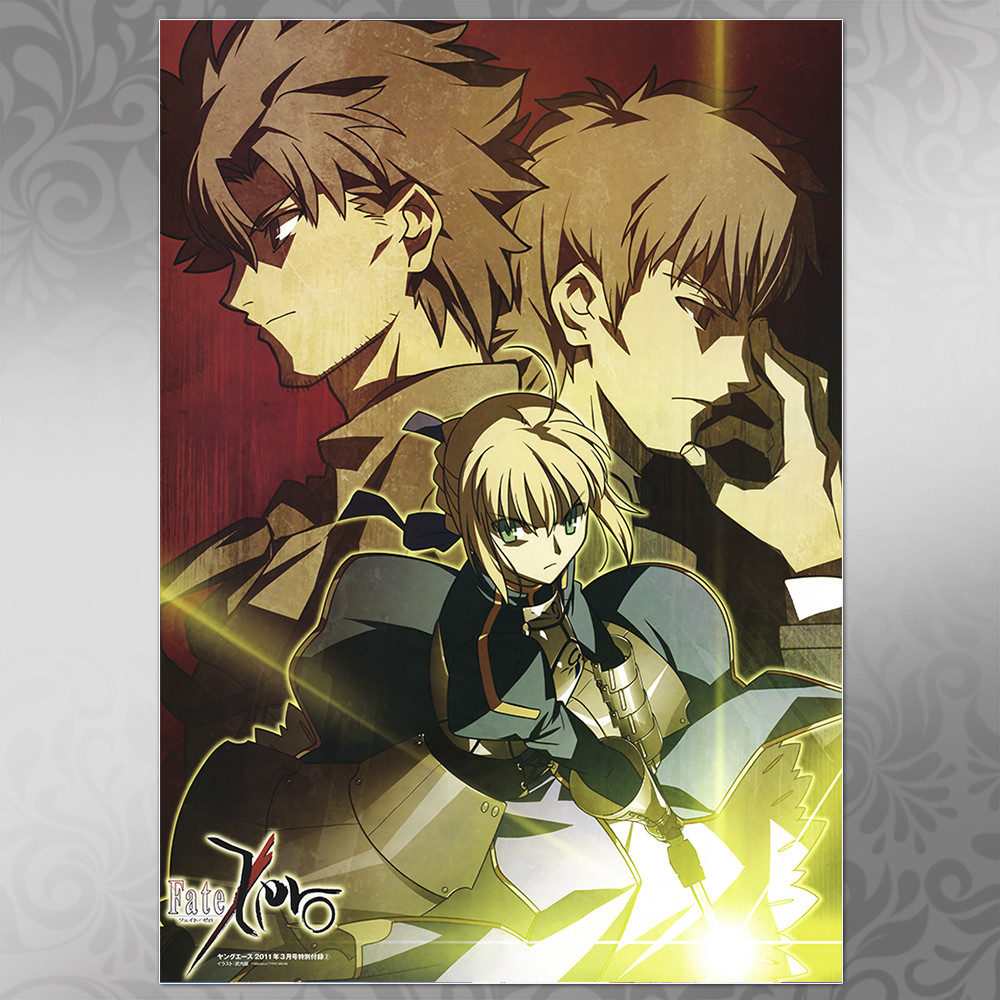 Плакат А3 Аніме Fate Stay Night 011
