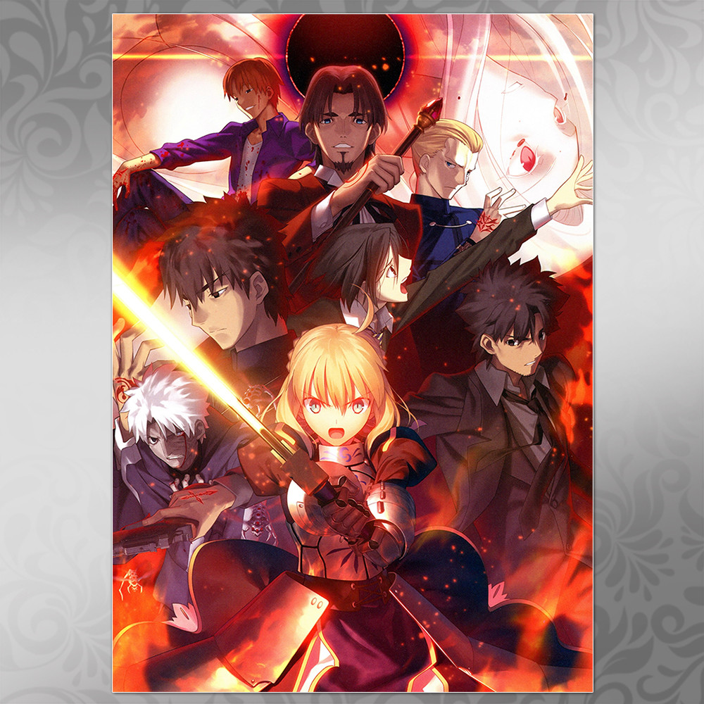 Плакат А4 Аніме Fate Stay Night 017