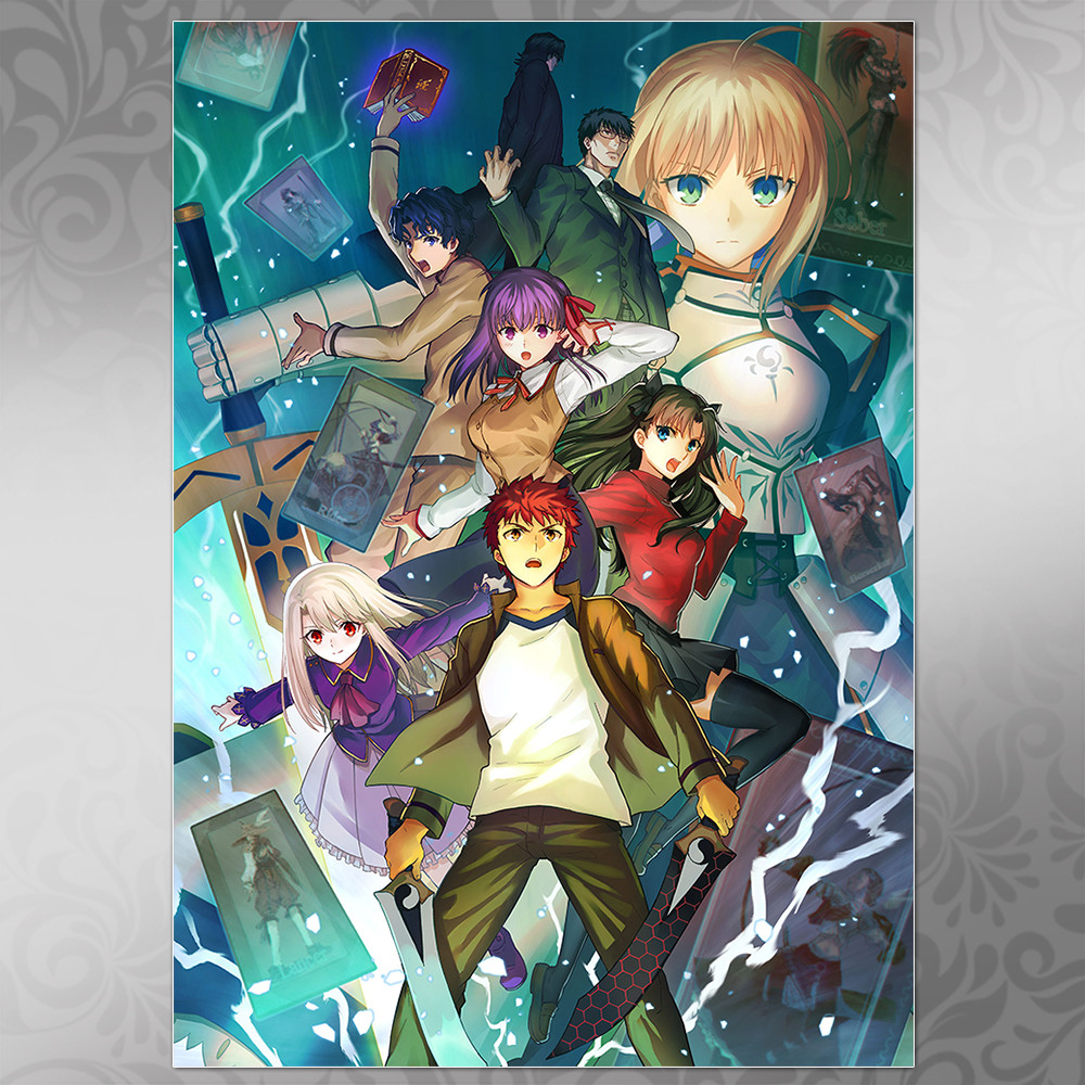 Плакат аніме Доля: Ніч битви А3 | Fate: Stay Night 019, фото 1