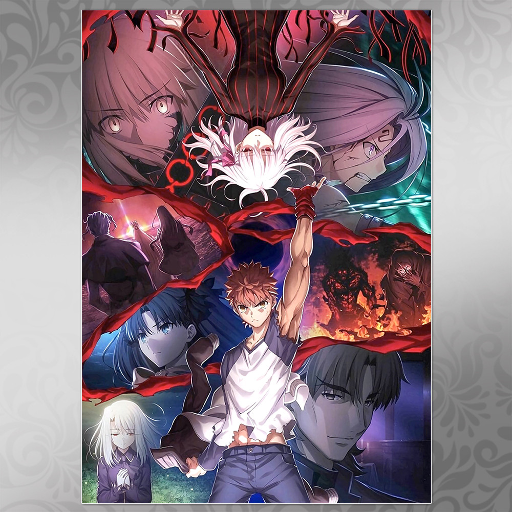 Плакат А4 Аніме Fate Stay Night 022