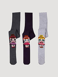 Колготи для дівчинки махрові, Bross