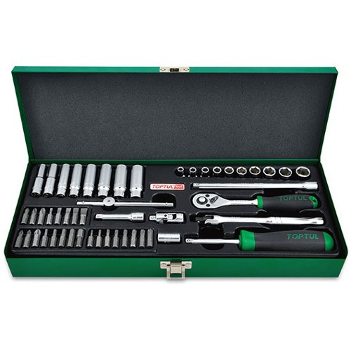 Набір інструменту 1/4" 50 од. TOPTUL GCAD5003, фото 1