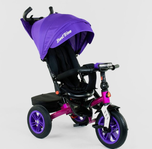Велосипед Best Trike 9500 — 3046 поворотне сидіння на 360 надувні колеса, складане кермо, ЗВЕТ МУЗИКА