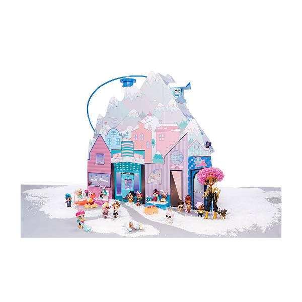 Lol doll snow house sale