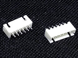 Роз'єм XH2.54 6 pin штекер на плату