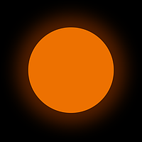 Люмінофор жовтогарячий GlowColors ORANGE