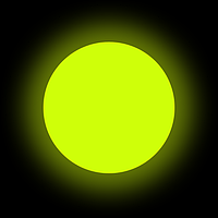 Люмінофор жовтий GlowColors YELLOW