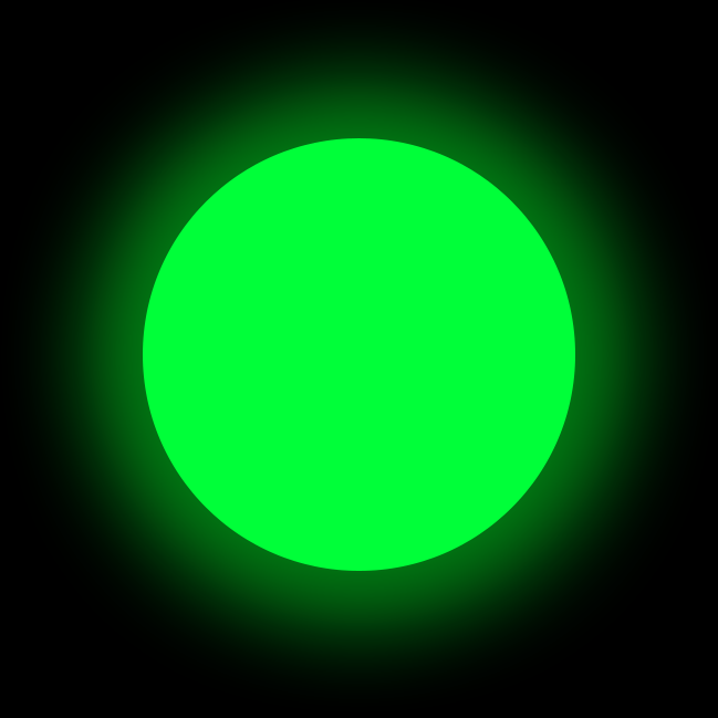 Люминофор зеленый GlowColors GREEN