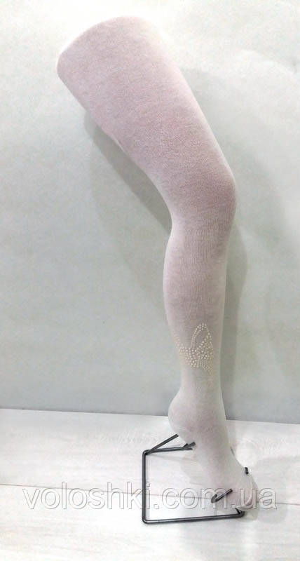Колготи для дівчинки демісезонні, зі стразами, Bross, фото 1