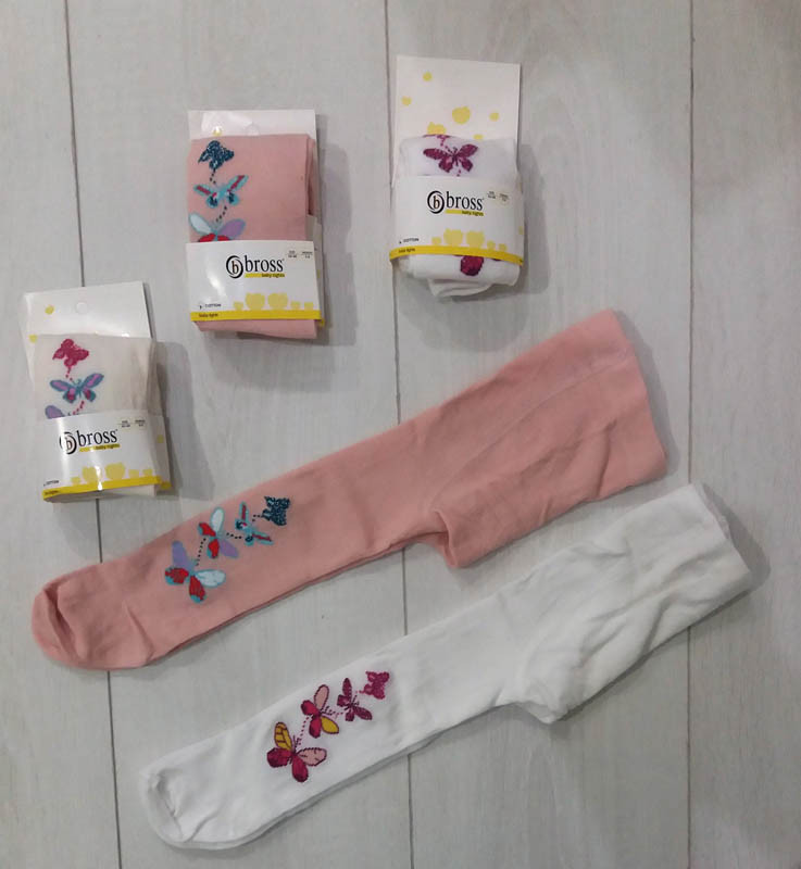 Колготки для дівчинки демісезонні, з малюнком, Bross