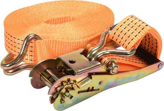 Ремінь для кріплення вантажу з тріскачкою 2500/5000 DAN 10 м Х 50 мм Vorel 82415 (Польща), фото 1