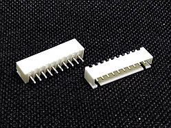 Роз'єм XH2.54 10pin штекер на плату