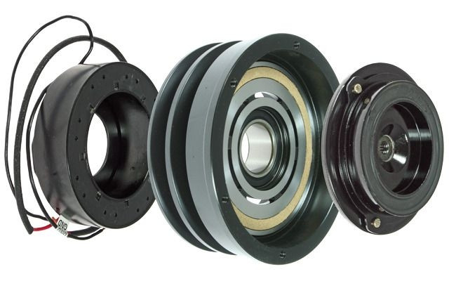 Муфта компресора кондиціонера Denso 135,5mm в зборі 10PA15C/17C/20С 10S17C для John Deere 2A 12V 30х52х22