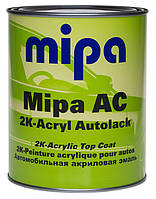 Автомобильная краска 601 Черная акриловая Mipa 1 л (без активатора)