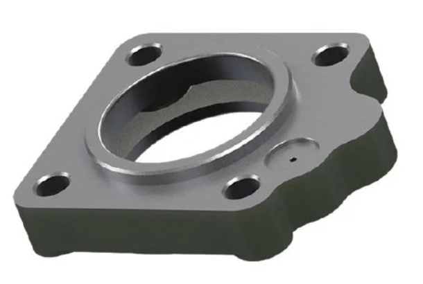 Плита ВОМ ZF перехідна на механіку з ретардою (два вуха/товщина 36 мм), нестандартна, фото 1