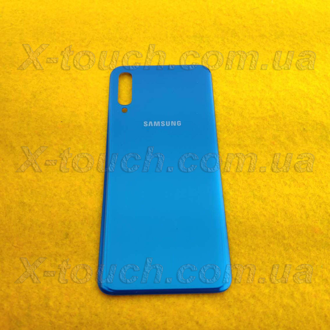 Samsung Galaxy A50 задня кришка для телефону, блакитного кольору.