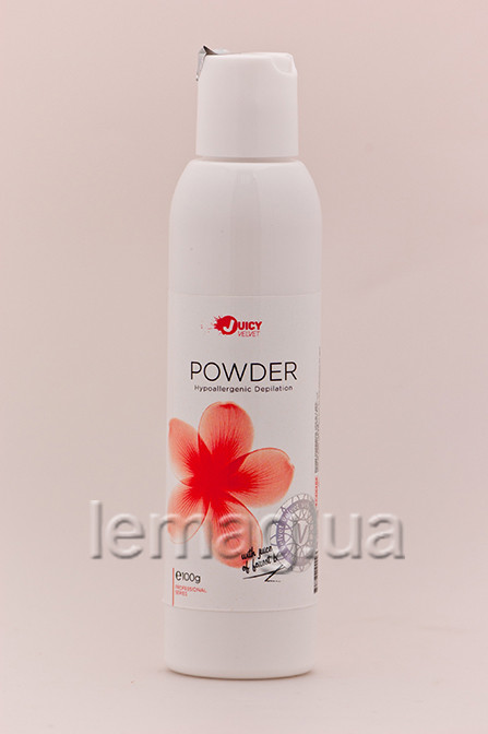Velvet Juicy Powder Hypoallergenic Depilation Пудра для депіляції гіпоалергенна, 100 г, фото 1