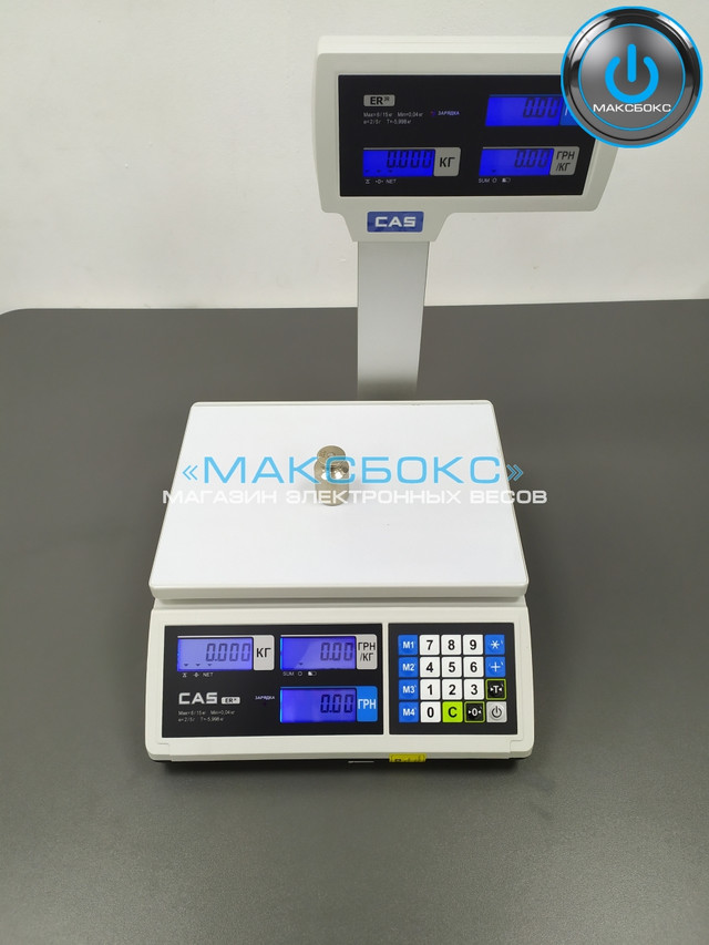 Весы электронные CAS Весы торговые CAS ER JR CBU купить в Харькове