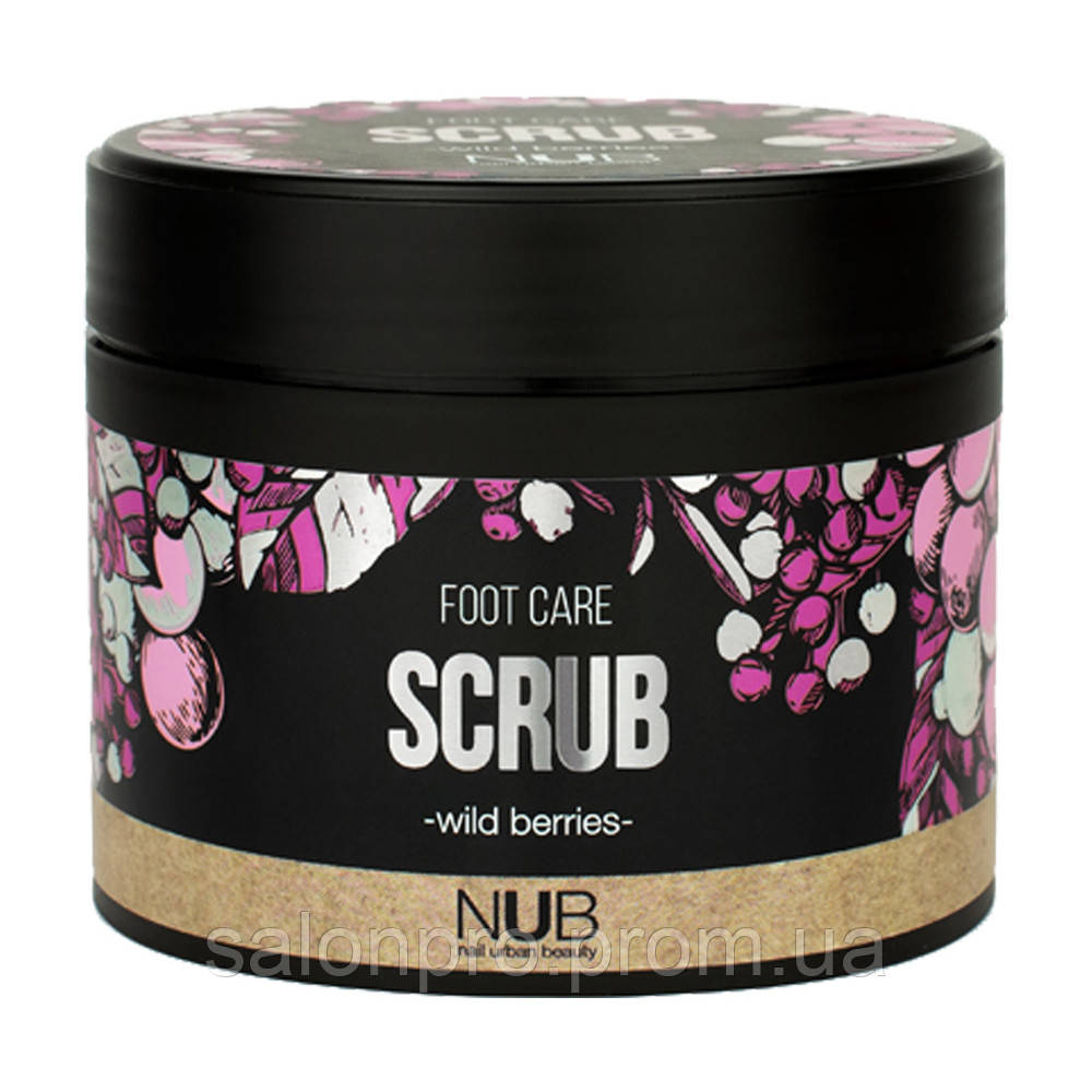 Скраб для ніг NUB Foot Care Scrub Wild Berries, 300 мл