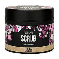 Скраб для ног NUB Foot Care Scrub Wild Berries, 300 мл