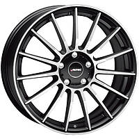 Литые диски Autec Lamera R17 W7.5 PCD5x100 ET40 DIA70.1 (matt black polished)