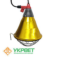 Захисний брудер RW 210A для інфрачервоної лампи, патрон Е27 з перемикачем, тип InterHeat