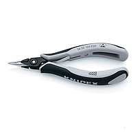 Прецизійні плоскогубці захоплювальні для електроніки антистатичні 130 мм — Knipex 34 52 130 ESD