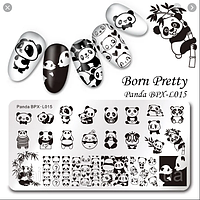 Пластина для стемпинга BORN PRETTY - Panda BPX-L015